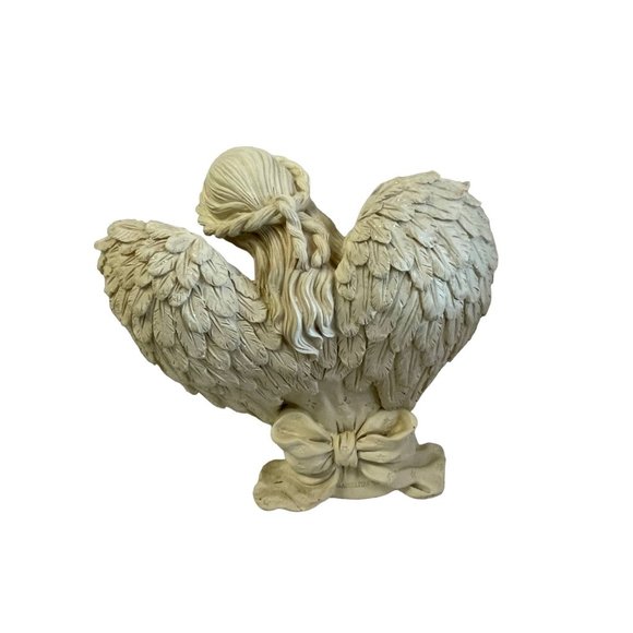 Angelstar Essence Of Love Angel Baby White Cream Comfort Figurine Decoration 7x7 - Picture 5 of 15